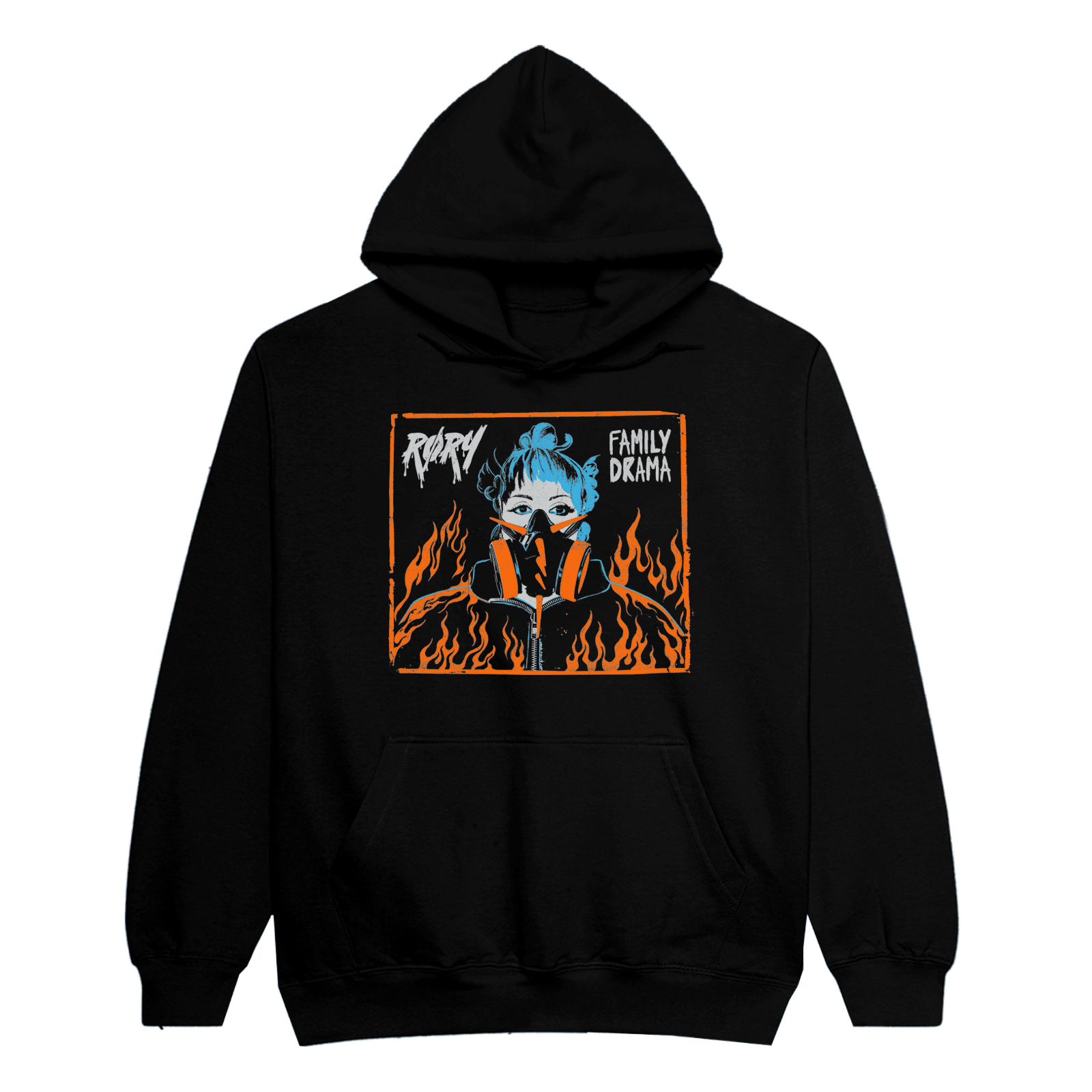 FAMILY DRAMA HOODIE (BLACK)