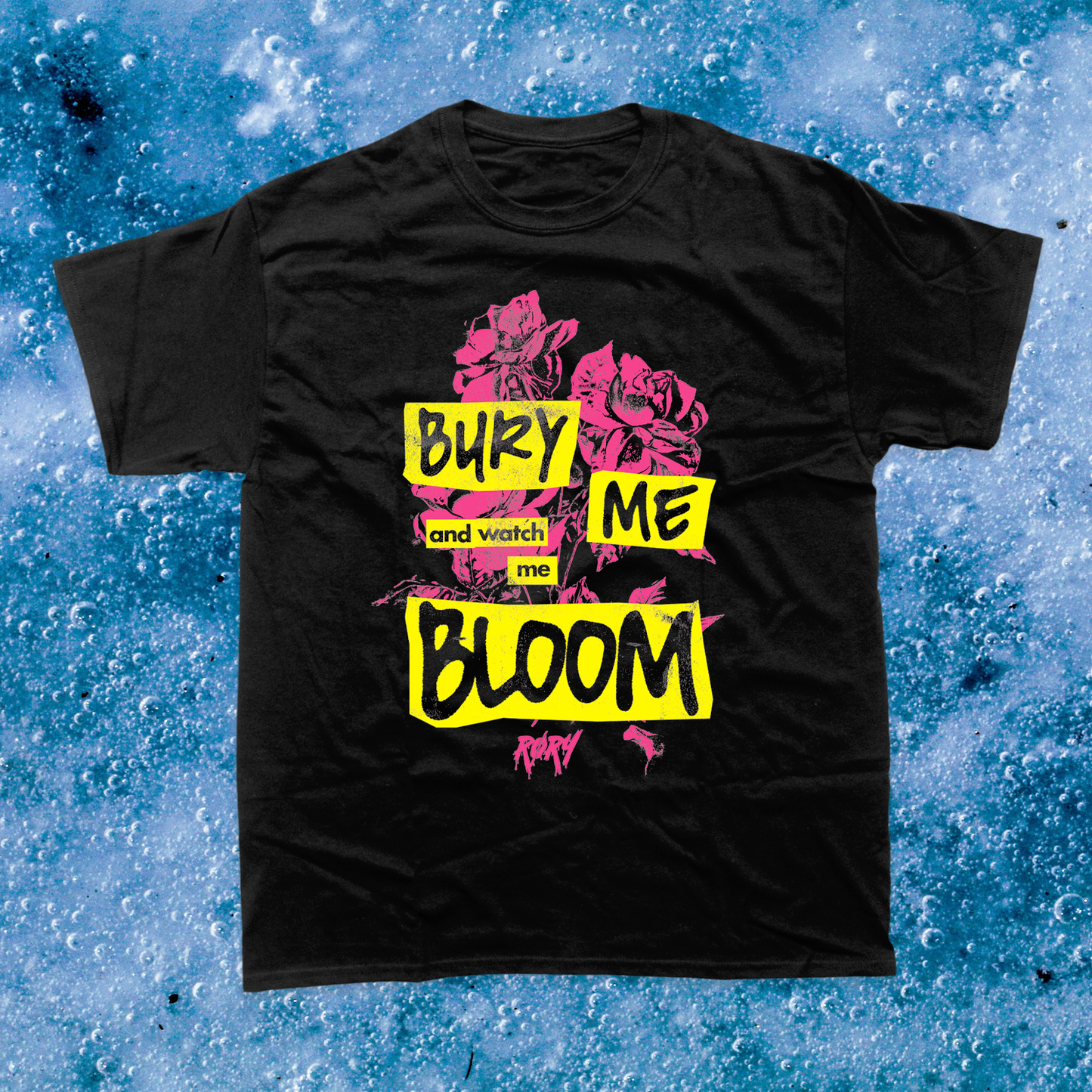 BLOOM T-SHIRT (BLACK)