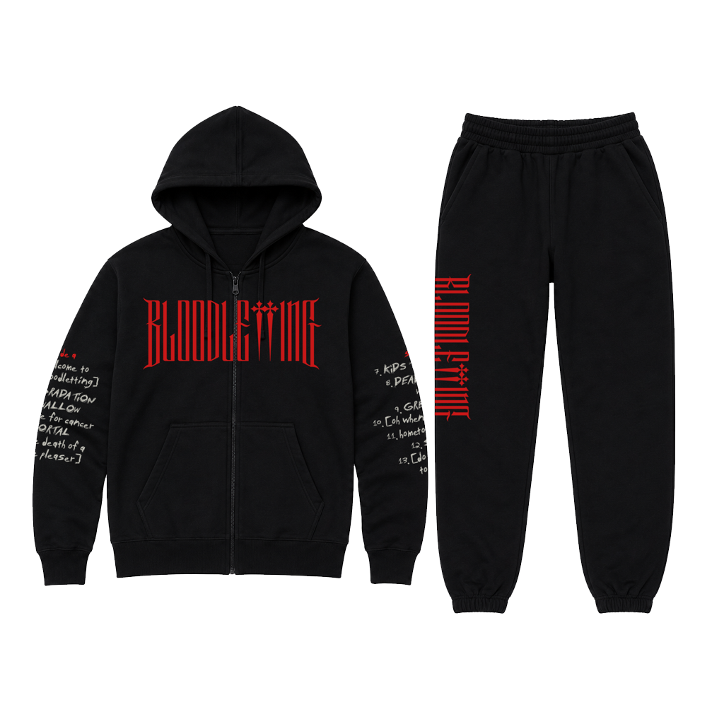 BLOODLETTING VINYL & HOODIE SET