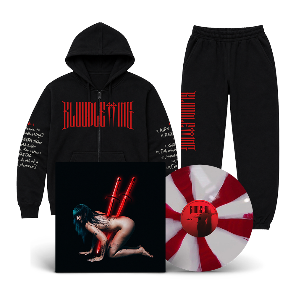 BLOODLETTING VINYL & HOODIE SET