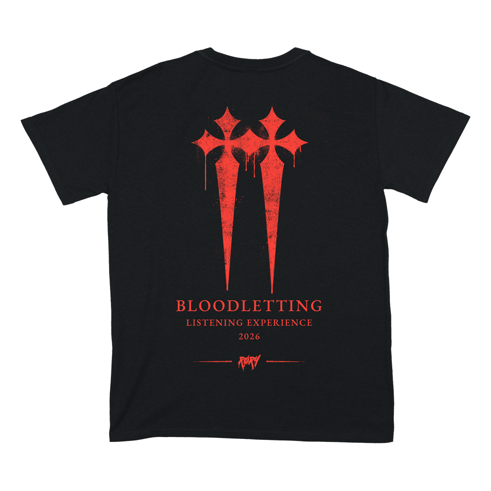 BLOODLETTING LISTENING PARTY T SHIRT